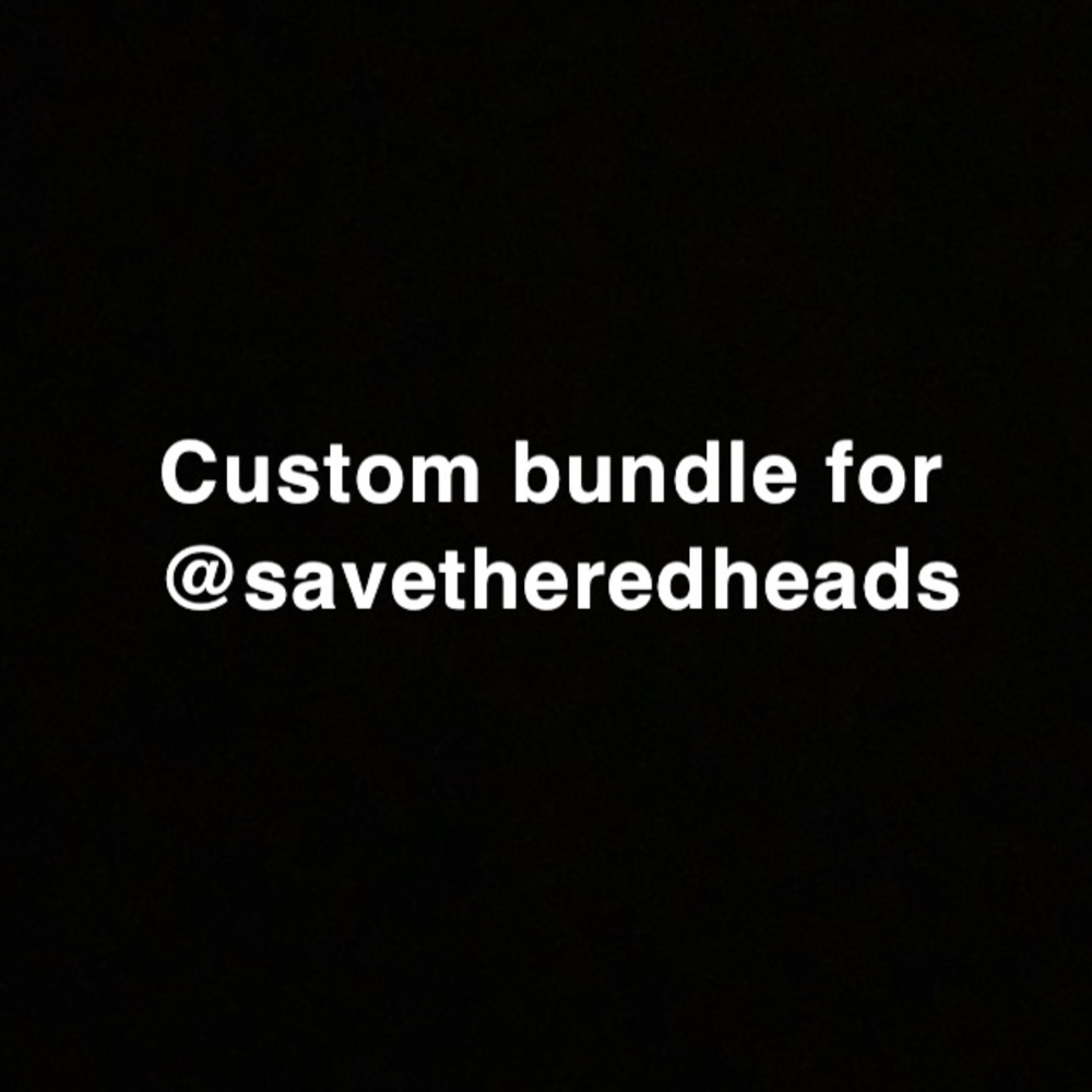 Bundle for @savetheredheads